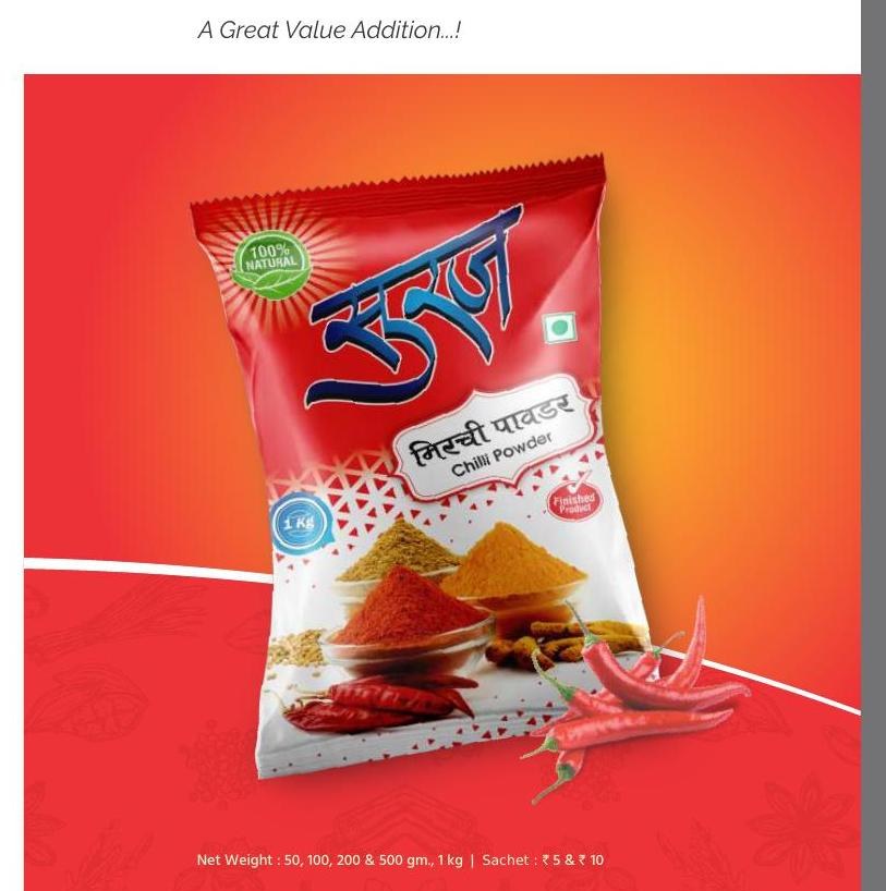 Suraj Mirchi Powder pack